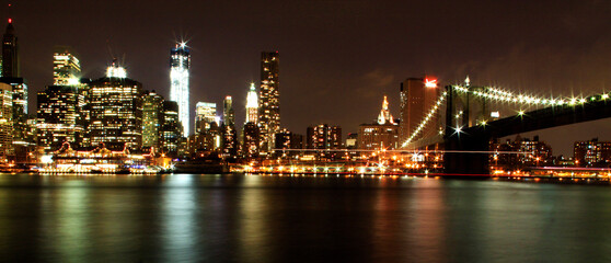 Fototapeta na wymiar High rise buildings in Manhattan , New York.
