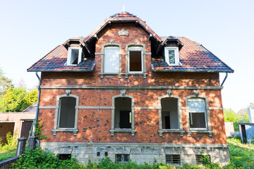 Leerstehendes Wohnhaus aus dem Jahr 1900