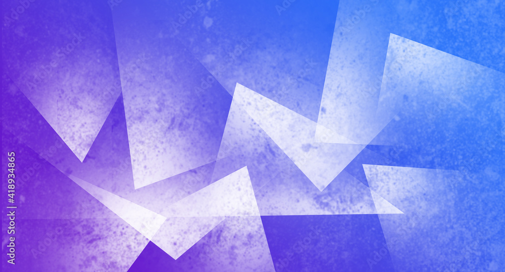 Poster abstract geometric background with squares and gradient and grunge effect