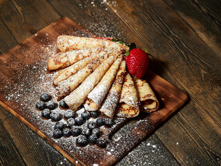 Very tasty pancakes for Maslenitsa