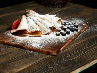 Very tasty pancakes for Maslenitsa