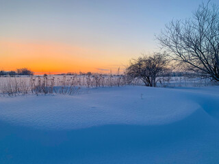 Wintermorgen in Osnabrück