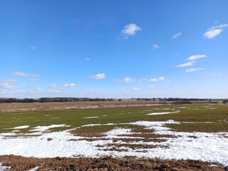 landscape with the river