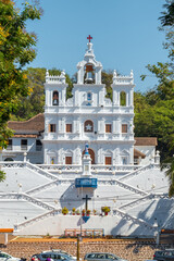 Obraz premium Our Lady of the Immaculate Conception Church in Panaji, Goa, India