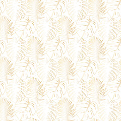 seamless pattern with leaves