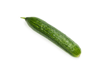 Cucumber isolated on white background.