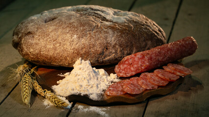 fresh bread, yeast dough, strange traditions