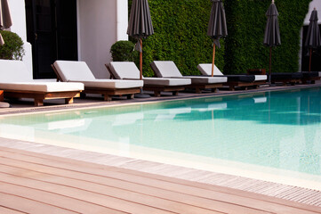 Obraz na płótnie Canvas pool villa for vacation.