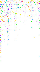 Festive amusing confetti. Celebration stars. Brigh