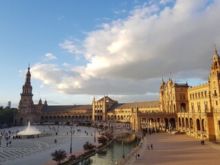 Fototapeta premium Spain Square