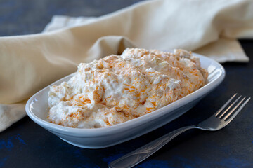 Healthy vegetarian dish Ali nazik meze. Traditional Middle Eastern cuisine appetizer