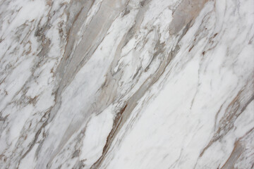 Fototapeta premium White marble texture abstract background pattern with high resolution.