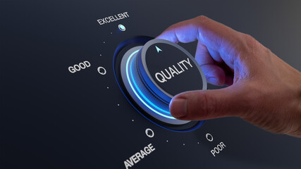 Selecting excellent quality to increase customer satisfaction. Quality assurance management and...