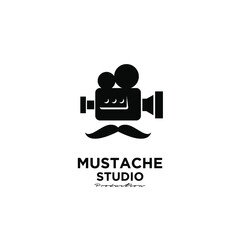 Studio Movie Video Cinema Cinematography Film Production logo design vector icon illustration Isolated White Background