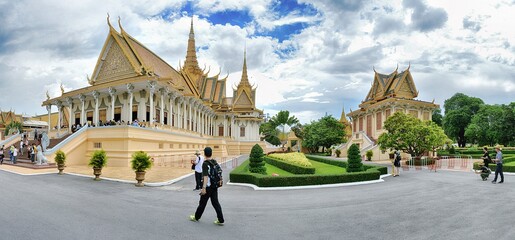 Obraz premium Royal Palace in Phnom Penh Cambodia