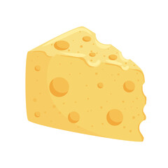 fresh cheese portion food icon