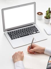 Fototapeta premium Home work or home education concept