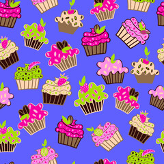 cupcake pattern