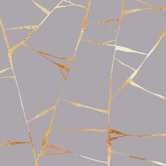Kintsugi. Gold repair. Gold texture. Kintsugi texture for digital design.