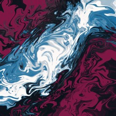 The illustration is made in the style of fluid art. Contemporary art. Applicable for cover design, posters, flyers, business cards, packaging design, presentations.Background.