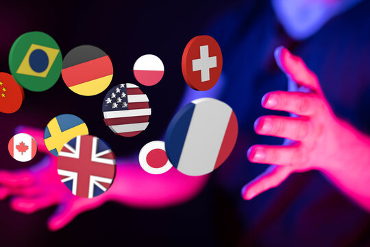 Globe International World Flags.