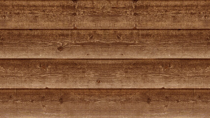 Obraz na płótnie Canvas Old brown rustic dark wooden boards texture - wood timber background