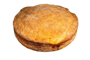 Homemade apple and cinnamon breakfast pie