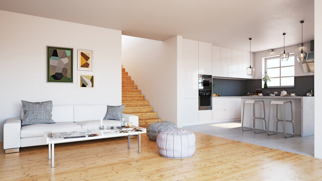 modern apartment interior