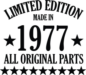 limited edition 1977