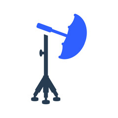 Lighting umbrella icon
