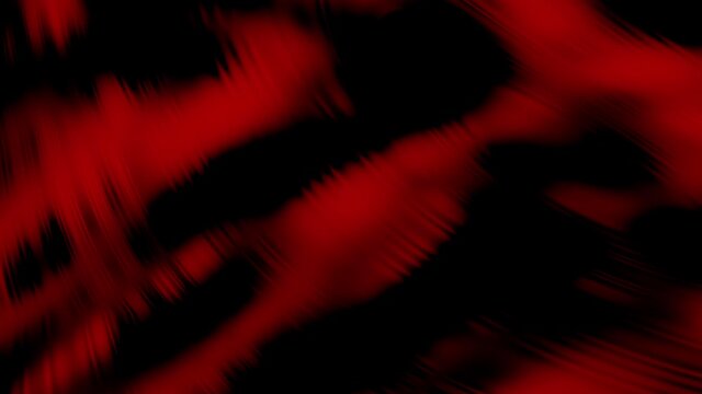 Chaotic abstract red and black texture in powerful energetic motion