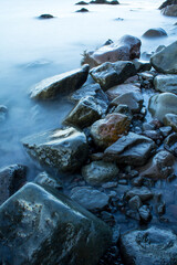 Stones in the Westfjords coast