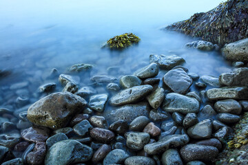 Stones in the Westfjords coast