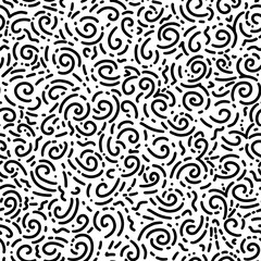 seamless pattern of simple shapes