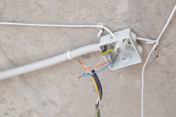Installation of electrical equipment in a new apartment.Repair of electrical equipment.