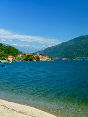 The lake of Como (Lario) at Menaggio, Italy