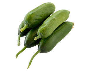 cucumber isolated on white background
