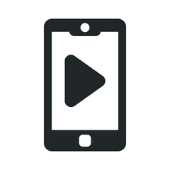 Play on mobile icon