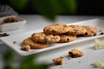 American chocolate chip cookies for snacks