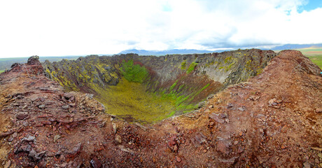 Look into crater of Eldborg volcano © imagoDens