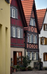 Fototapeta na wymiar Malerische Häuser in Haslach im Kinzigtal
