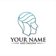 Head Tech logo, Pixel Head logo concept vector, Robotic Technology Logo template designs vector illustration.