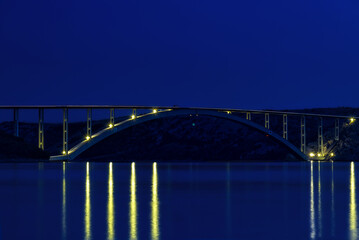 Krk Bridge. Tito-Bridge. Adria.