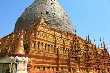 Shwezigon-Pagode in Myanmar