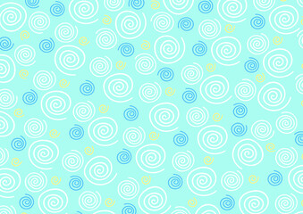 Trendy illustrated pattern for corporate identity, stationery, packaging and wallpaper. Minimalistic abstract background. Geometric figures.