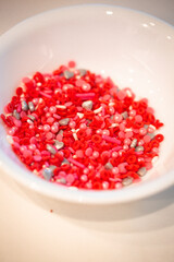 Red and Pink Sprinkles