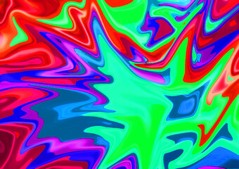 Colourful Liquify Abstract Background