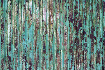Rust texture on metal wall