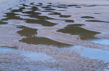 Berria beach, Marismas de Santoña, Victoria y Joyel Natural Park, Santoña, Cantabrian Sea, Cantabria, Spain, Europe