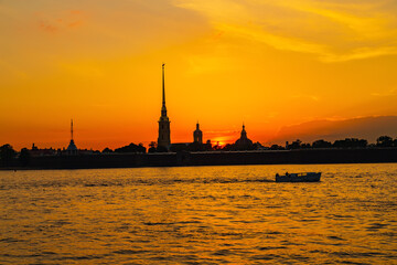 Fototapeta premium Saints Peter and Paul Cathedral, Saint Petersburg